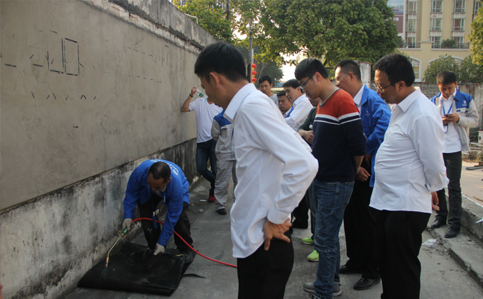 青龍李工指導(dǎo)大家SBS防水卷材施工 防水材料