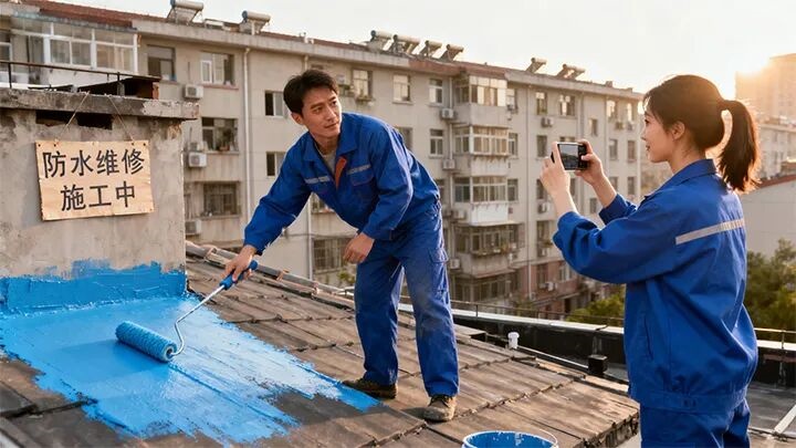 夫妻做防水維修創(chuàng)業(yè)一定是未來(lái)很賺錢(qián)的一種模式