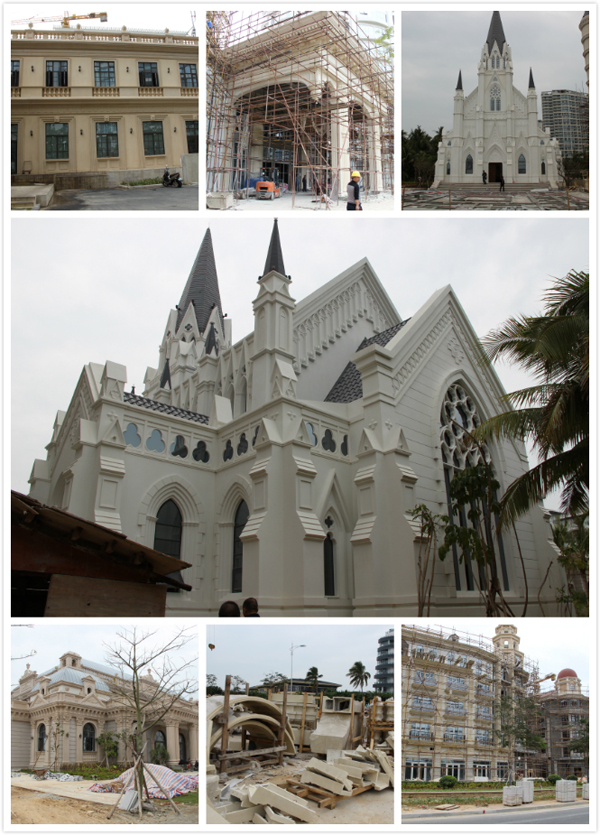 節(jié)慶廣場(chǎng)工場(chǎng)現(xiàn)場(chǎng) 三亞年會(huì)