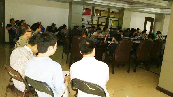 技術交流會現場火爆場面 廣西防水