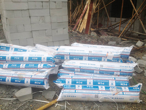 工地上即將使用的部分青龍PCM卷材 仁懷卷材